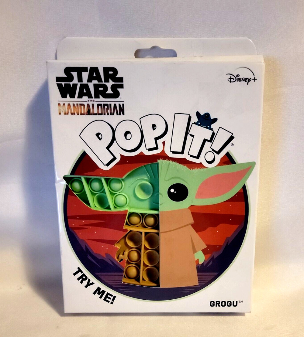 Disney Star Wars The Mandalorian Pop It! Grogu Baby Yoda New